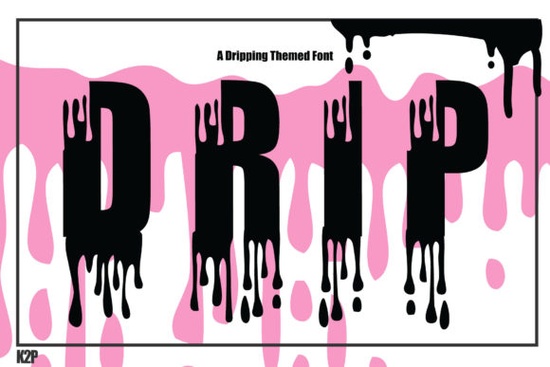 Dripx Font Font